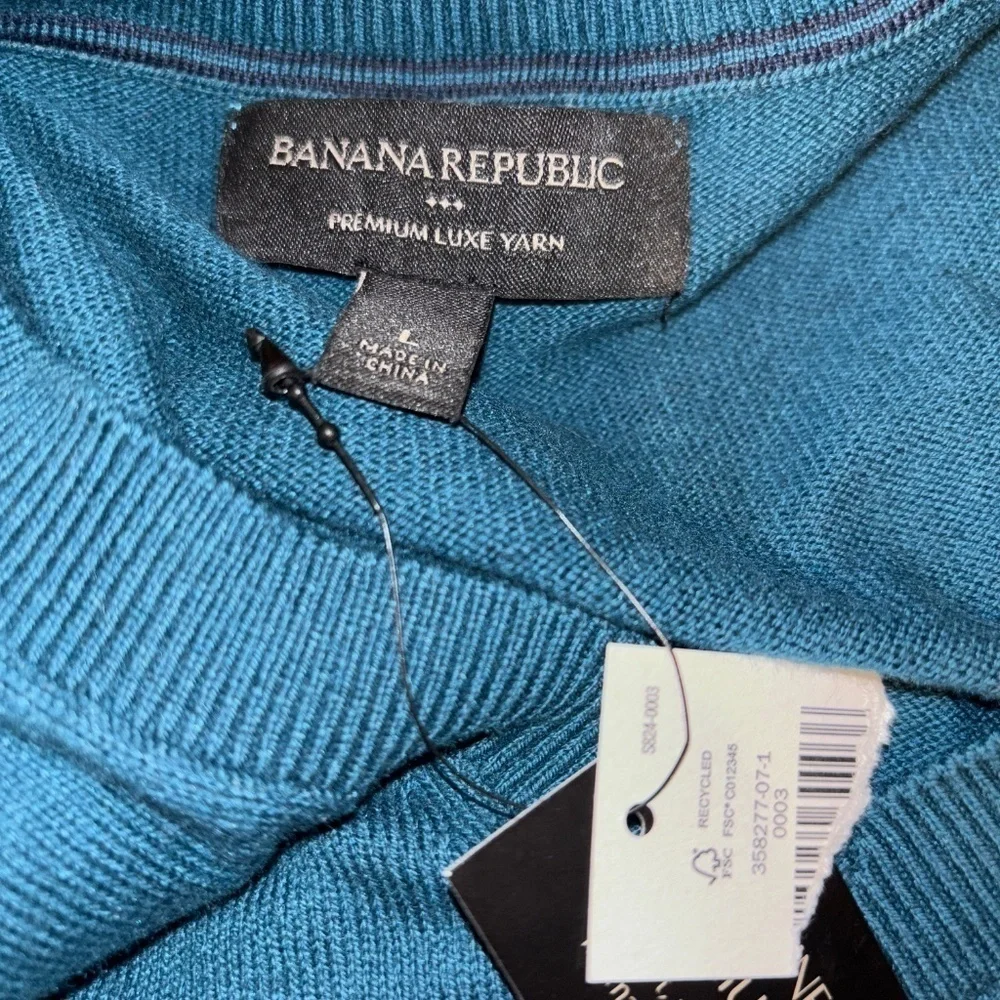 NWT Banana Republic size large premium luxe yarn sweater